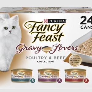 Fancy Feast Gravy Lovers Variety Pack – 24 Count