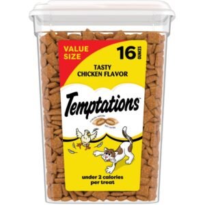 Temptations Classic Chicken Cat Treats – 16 oz