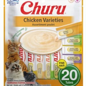 Inaba Churu Chicken Purée Cat Treats – 20 Count