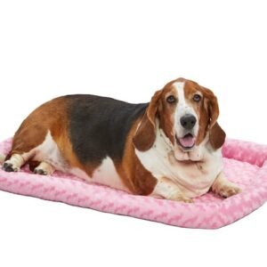 MidWest Quiet Time Bolster Pet Bed – 36 in