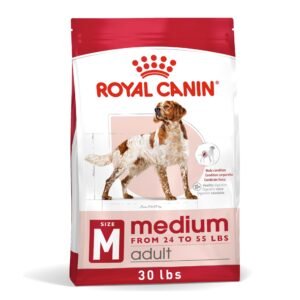Royal Canin Medium Adult Dry Dog Food – 30 lb